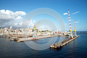 Port of Genoa photo
