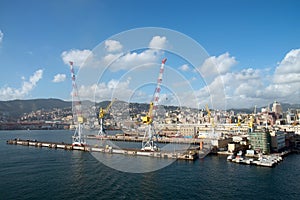 Port of Genoa photo