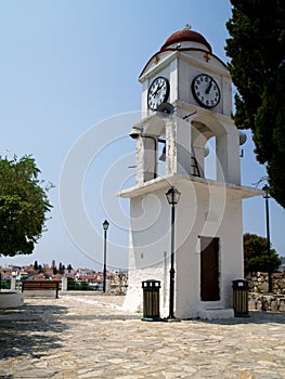 Port on the Greek island of Skiathos