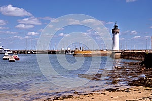 Port of Haliguen at Quiberon in France