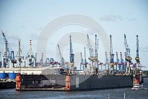 Port Hamburg Germany biggest industrial Harbor 2