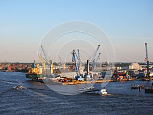 Port of Hamburg in Hamburg