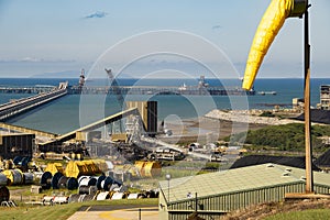Port of Hay Point coal loading facility.