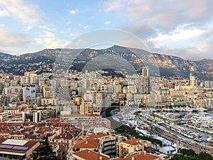 Port Hercule and La Condamine in Monaco