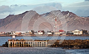 The port of Hofn (Iceland) photo