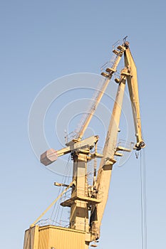 Port industrial crane