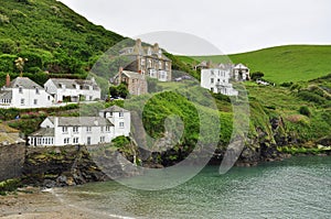 Port Isaac village, Cornwall, England, UK