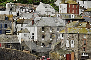 Port Isaac village, Cornwall, England, UK