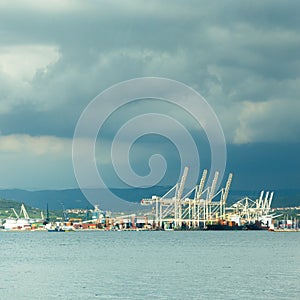 Port of Koper, Slovenia, Europe.