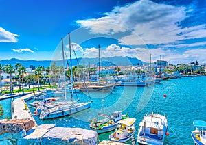 The port of Kos island