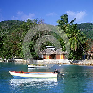 port, La Digue, Seychelles