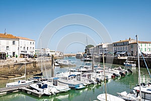 The port of La Flotte on the Atlantic Ocean coast of Ãle de RÃ© in France photo