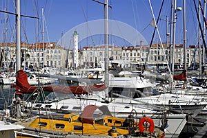 Port of La Rochelle in France