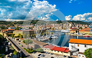 Port of La Spezia in Italy