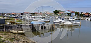 Port of La Teste de Buch in France