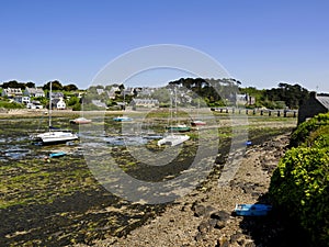 Port of Le Conquet in France