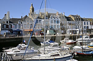 Port of Le Croisic in France