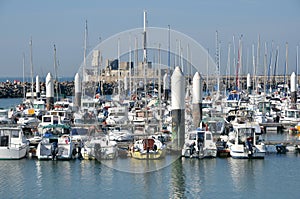 Port of Le Havre in France photo