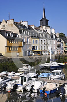 Port of Le Palais at Belle Ile in France