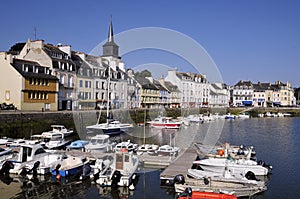 Port of Le Palais at Belle Ile in France