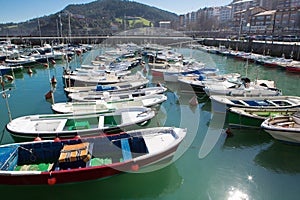 Port of Lekeitio, Bizkaia, Spain photo