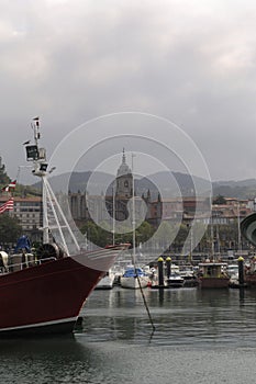 Port of Lekeito, Basque country, Spain