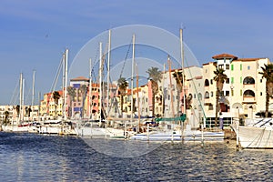 Port Leucate, Aude, Languedoc Roussillon, France