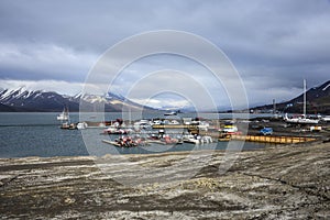 Port of Longyearbyen, Spitsbergen, Svalbard