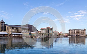 Port louis le caudan waterfront capital of Mauritius