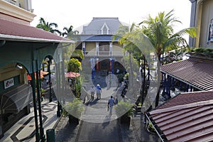 Port Louis, Mauritius - Exterior of the Blue Penny Museum