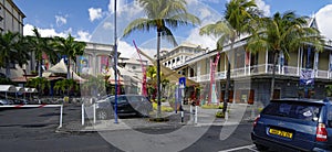 Port Louis, Mauritius - Exterior of the Blue Penny Museum