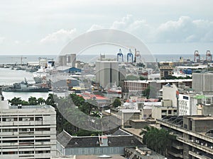 Port-Louis Mauritius in the late nineties