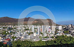 Port Louis Skyline Capital of Mauritius by day