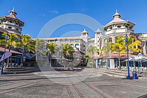 Port louis waterfront center capital of mauritius