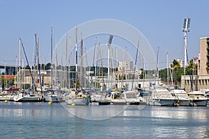 Port of Martigues in France