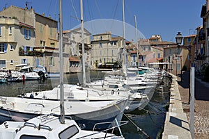 Port of Martigues in France