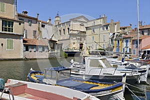 Port of Martigues in France