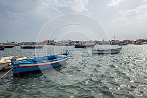 Port in Marzamemi, Sicily Island in Italy