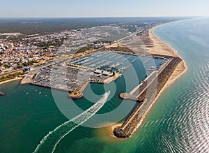 The port of Mazagon, Huelva, Andalusia, Spain