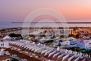 The port of Mazagon village, near Huelva city, Andalusia, Spain