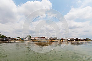 Port on Mekhong Don Det