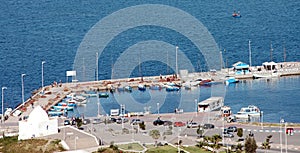 Port of Nador in northern Morocco