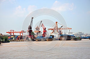 Port of Nanjing, China