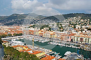 Port of Nice, Cote d Azur photo