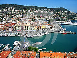 Port of Nice, Cote d'Azur, France