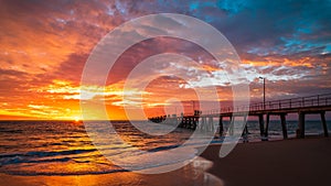 Port Noarlunga beach pier