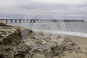 Port Noarlunga Jetty from distance