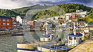 Port of O Barqueiro, A Coruña, Spain