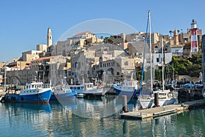 Port in the old city of Jaffa, Tel Aviv