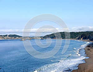 Port Orford Bay in Oregon